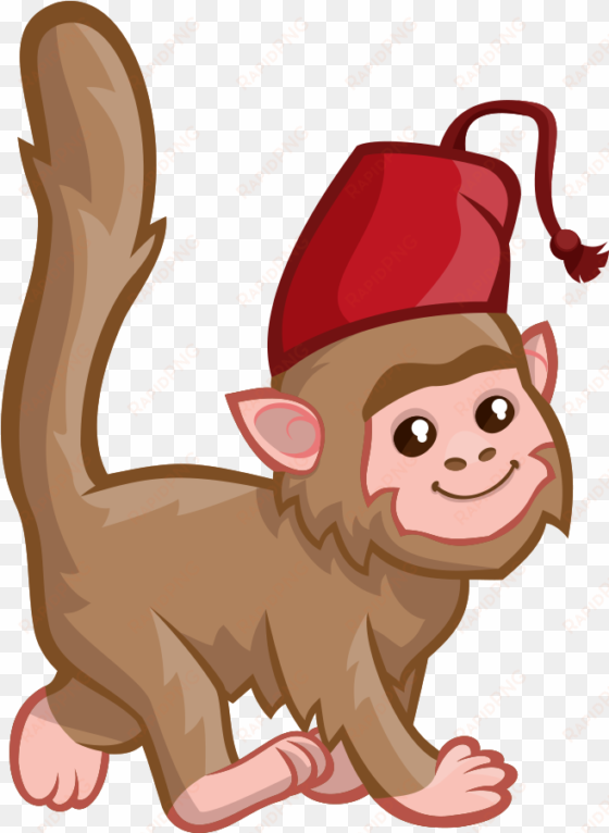 monkey drawing hat clip art - sombrero mono