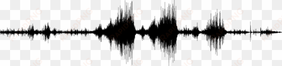 mono sound wave - waveform track
