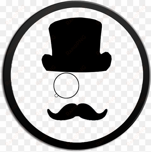 monocle top hat png image - tanda tanya vektor png