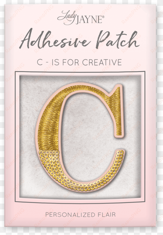 monogram c patch - poster