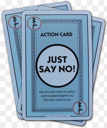 monopoly deal just say no action card - monopoly deal no card