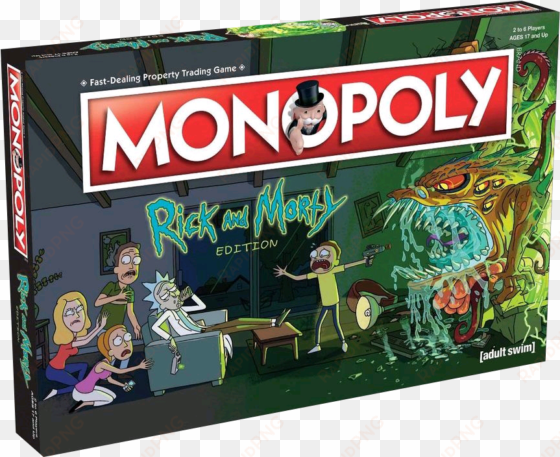 monopoly - monopoly - rick and morty edition