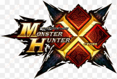 monster hunter x - monster hunter generations logo
