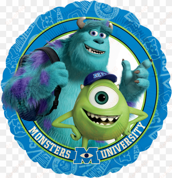 monster university baby mike png download - 18" monsters university group foil balloon