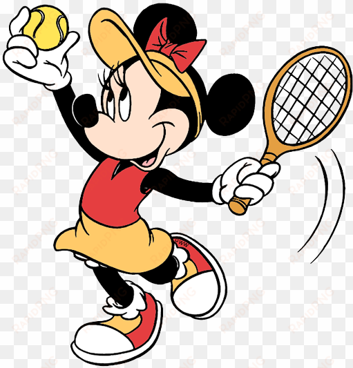 more sports clip art - minnie disney