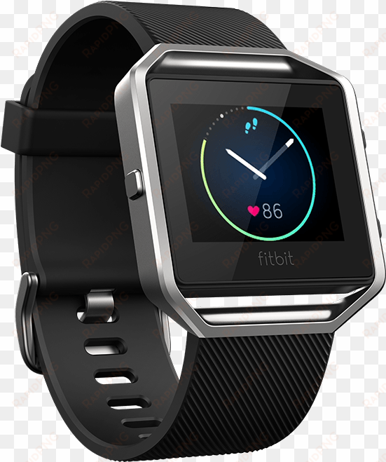 more than 97 million health wearables will ship in - fitbit blaze - smart watch with heart rate monitor