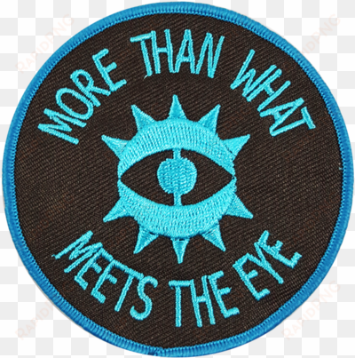 more than what meets the eye patch - emblem