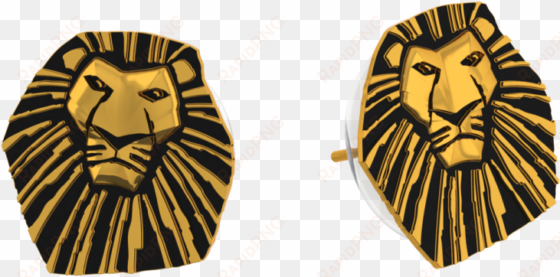 more views - disney couture the lion king mufasa earrings
