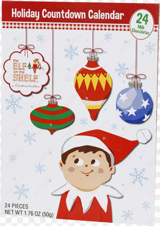 more views - elf on the shelf 24 chocolates advent calendar