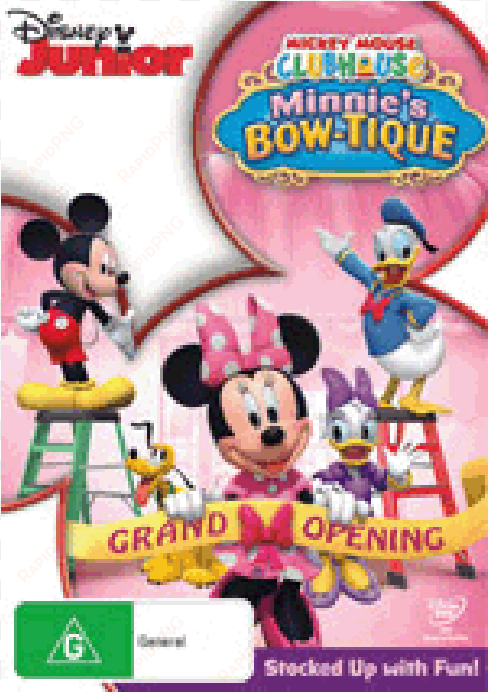 more views - mickey mouse clubhouse - minnie's bow-tique - dvd