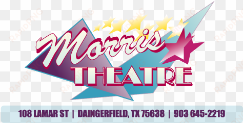 morris theatre - graphic design