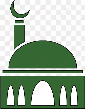 mosque clipart green - icon masjidpng