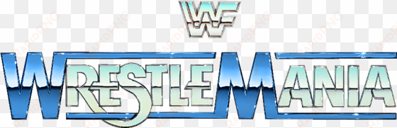 mostly just different colored logos, though the red/white/blue - wrestlemania