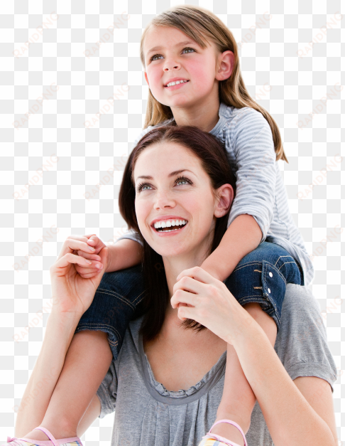 mother png hd - mom with daughter png