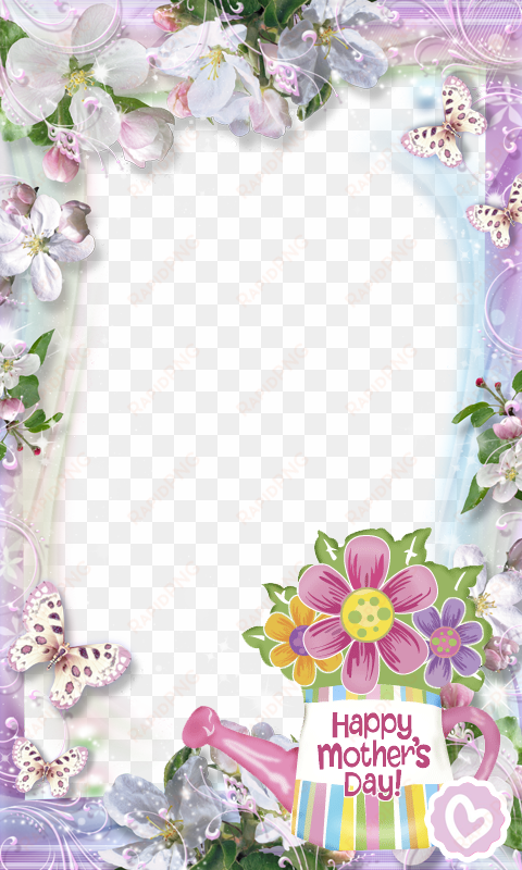 mother`s day clipart frame - mother's day frame png