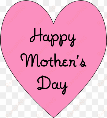 mothers day clipart special day - happy mothers day heart clipart