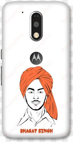 moto g4 plus designer hard plastic phone cover from - real hero bhagat singh