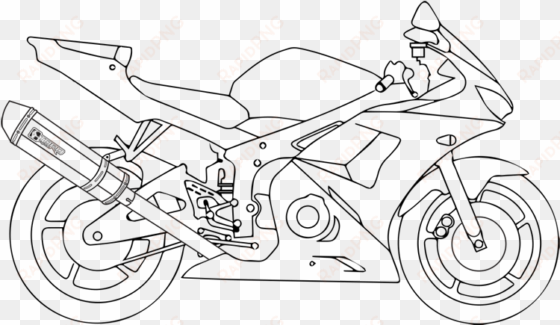 motorcycle drawing at getdrawings - motorcycle drawing