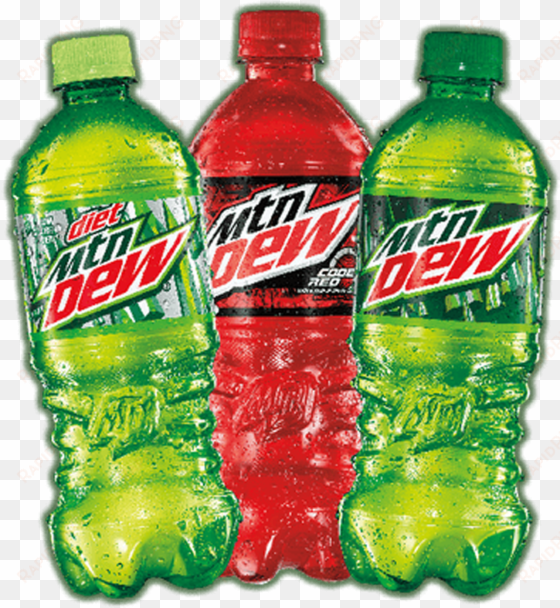 mountain dew 3 bottles - mountain dew 20 oz flavors