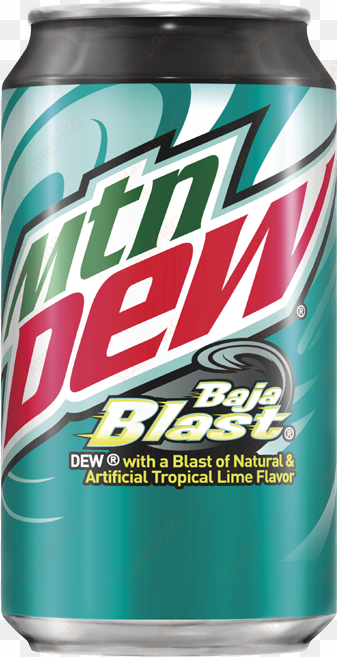 mountain dew baja blast - mtn dew baja blast can