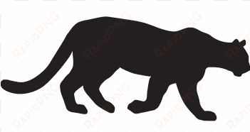 mountain lion silhouette at getdrawings - mountain lion silhouette clip art