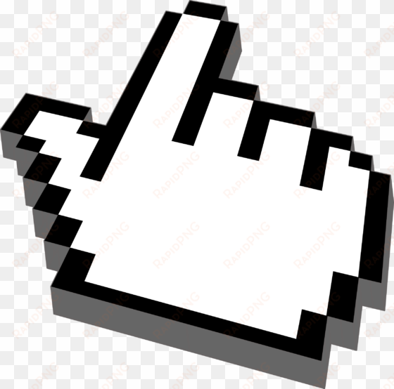 mouse cursor click clipart gif - hand cursor