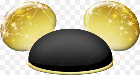 mouse icons clipart - gold mickey mouse logo