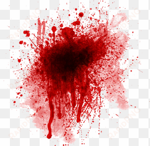 mouth blood png - blood splatter