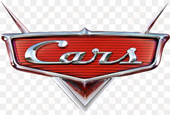 movie night at the cummer showing cars - cars disney logo vector