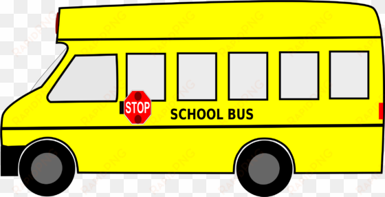 moving school bus animated svg clipart free download - yellow bus clip art