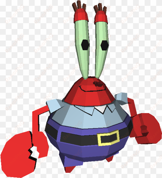 mr - krabs - mr krabs 3d model