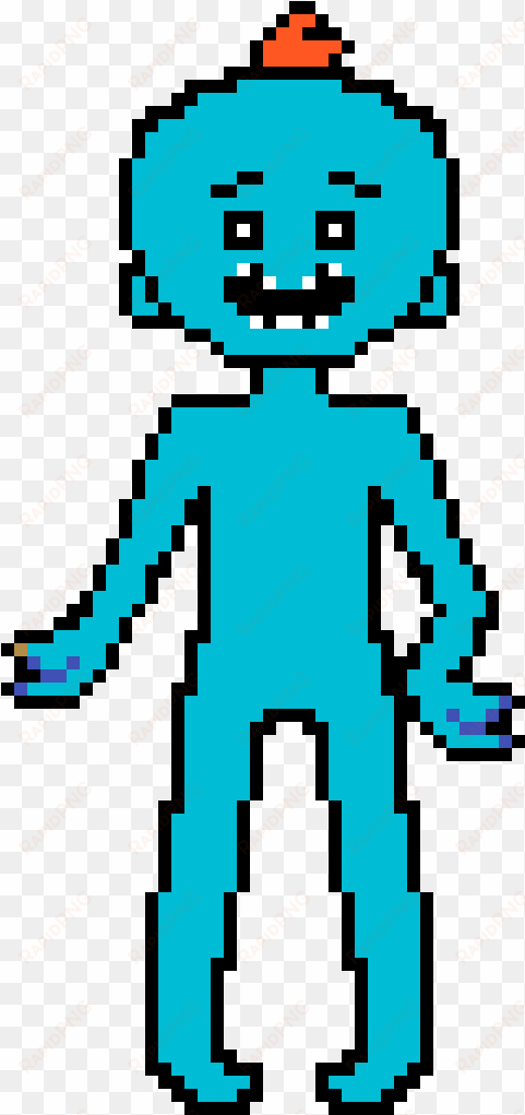 Mr - Meeseeks - Paint By Numbers: Coloring Pixel & Areas Book [book] transparent png image