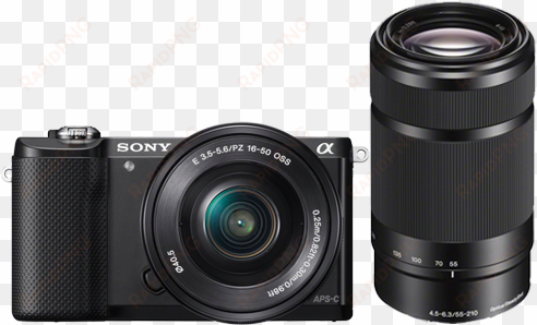Mrp Rs 45,990/- - Ilce-5000l Body With Standard Zoom Lens transparent png image