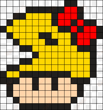 ms pacman mushroom - pixel art rainbow mushroom