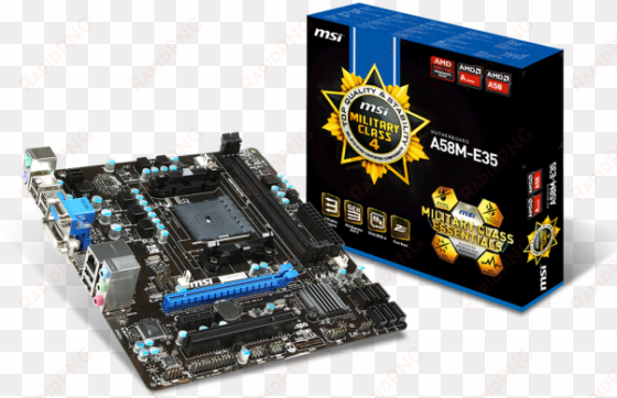 msi a58m-e35 fm2 amd motherboard - motherboard msi a78m e35