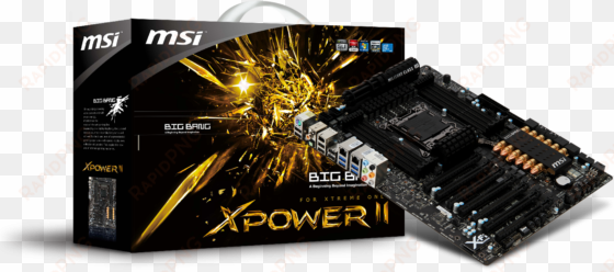 msi big bang xpower ii - motherboard - xl-atx - lga2011