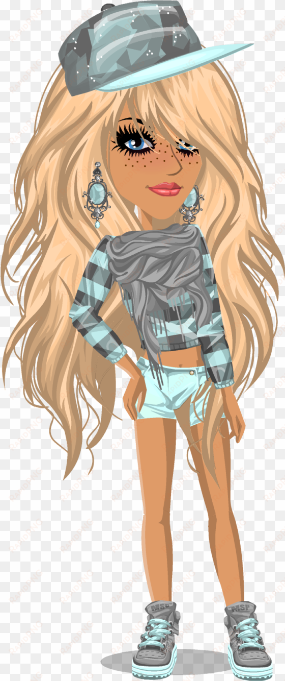 msp girly grey and green - msp characters no background