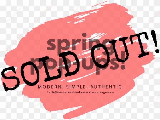 msp spring pop-ups logo sold out - portable network graphics