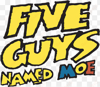 mti five guys named moe logo - 5 guys named moe-original cast recording (cd)