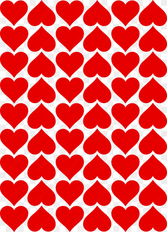 muchos corazones - heart tile