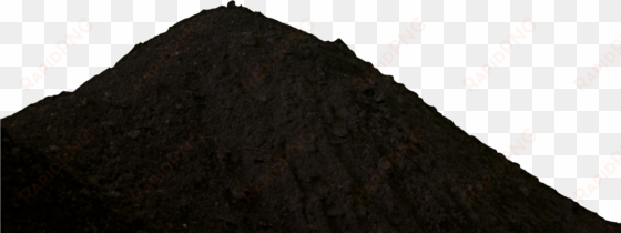 mud clipart dirt pile - pile of black dirt