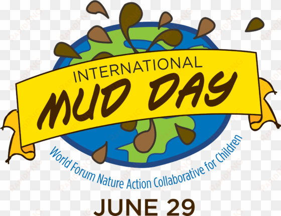 Mud Day Official Logo - 29 June International Day transparent png image