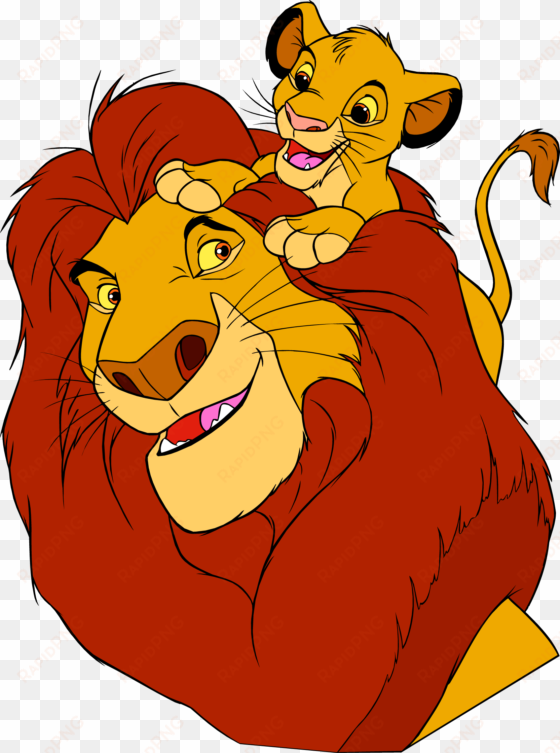mufasa - lion king vector