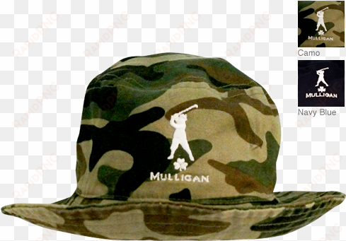 mulligan gear bucket hat - army