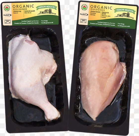 multifresh organic chicken parts yarrow meadow - boneless skinless chicken thighs