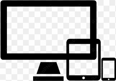 Multiple Devices Used To View Websites - Multi Device Icon transparent png image