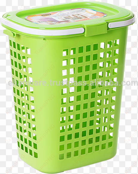 multipurpose handled plastic laundry basket - plastic