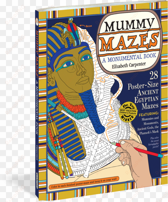 mummy mazes - mummy mazes: a monumental book