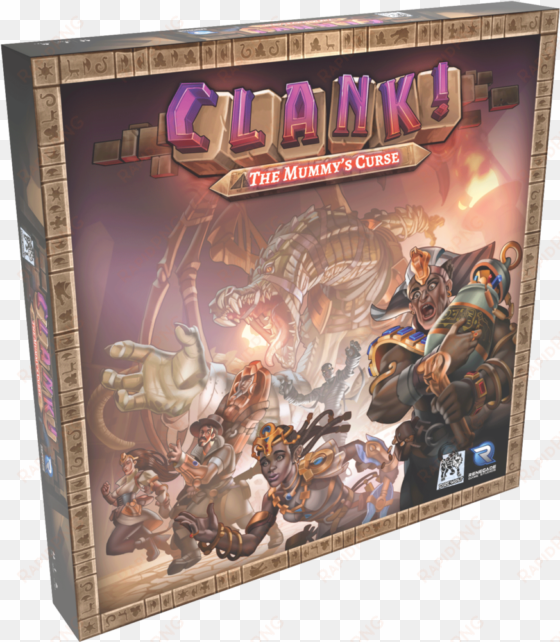 mummy's curse , galda spēle - clank the mummy's curse