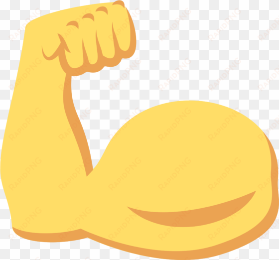 Muscle Arm Emoji Png - Muscle Emoji transparent png image